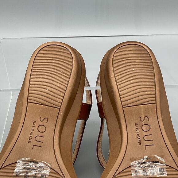 NEW Soul Naturalizer Women’s Solo Sandals Black Toffee Size 8.5M - Picture 9 of 10